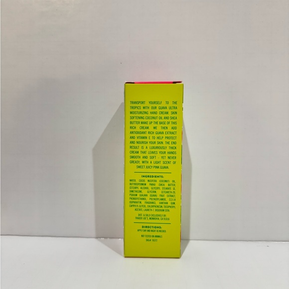 TRADER JOES LIMITED EDITION GUAVA HAND CREAM - Picture 3 of 8